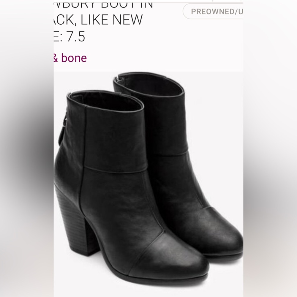 Rag and bone Newbury boots 37.5